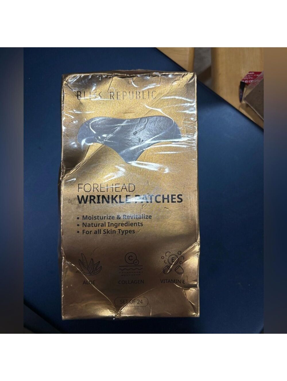 24 pack Anti wrinkle forehead patches